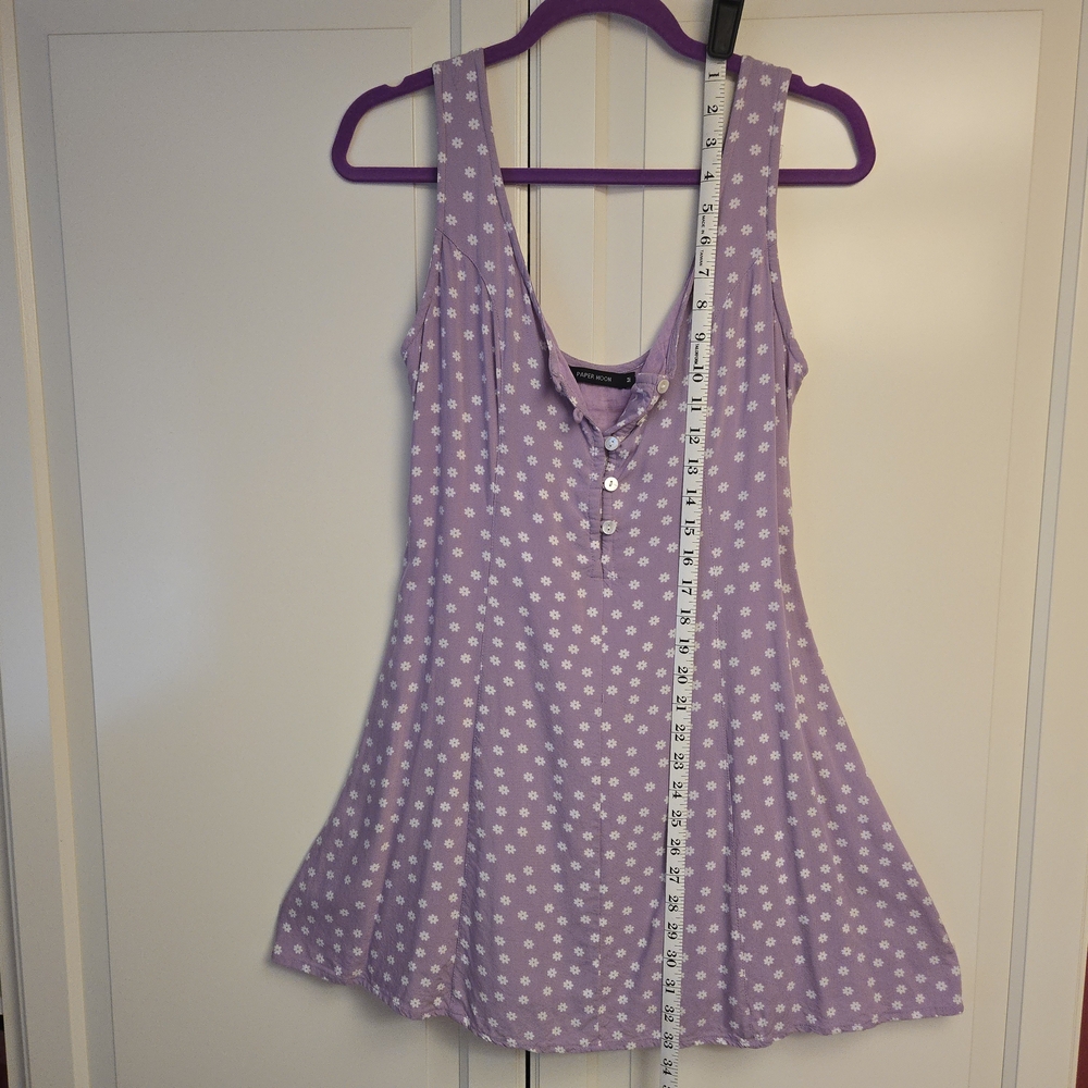 Papermoon Lavender Daisy Floral Dress